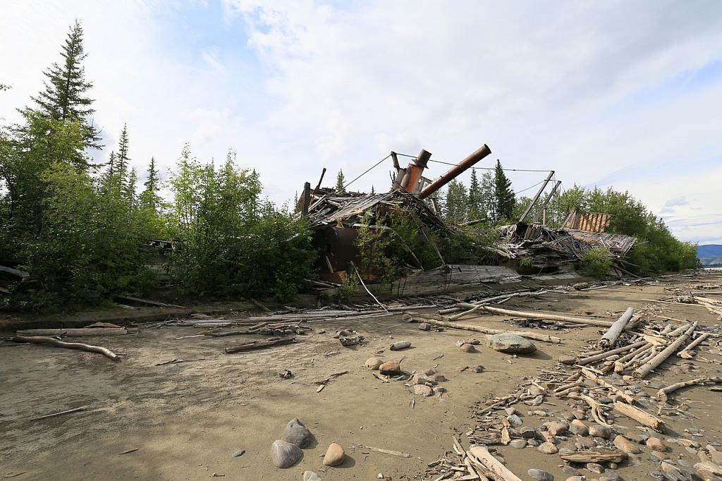 Schiffsfriedhof, Dawson City