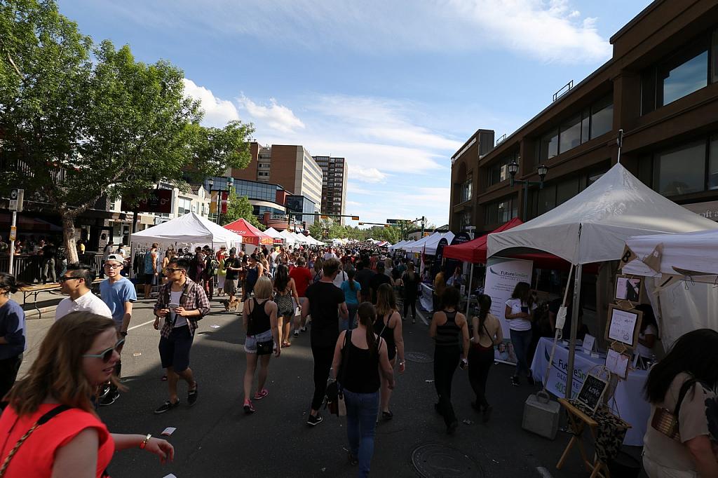 Strassenfest in Calgary