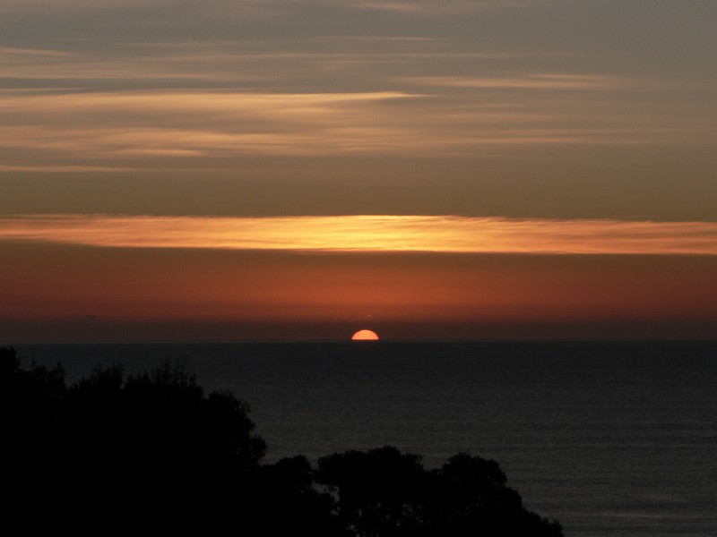 Sonnenaufgang Tokomaru Bay