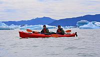 Kayaken zwischen den Eisbergen