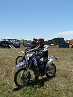 Matti beim Trailride mit Mike´s Bike